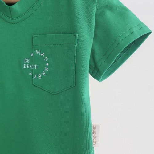Детская футболка Magbaby Be brave от 2 до 5 лет Зеленый 131029