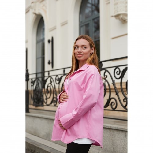 Рубашка для беременных и кормящих Lullababe Geneva Pink Розовый LB09GЕ124