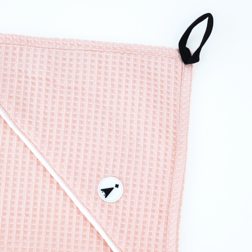 Вафельное полотенце для ухода за новорожденным Magbaby Wafel 90х85 см Пудровый 104194