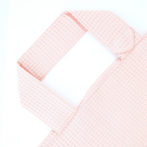 Вафельное полотенце для ухода за новорожденным Magbaby Wafel 90х85 см Пудровый 104194