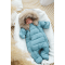 Зимний комбинезон для новорожденных Magbaby Nikola 0 - 12 мес Голубой 133644