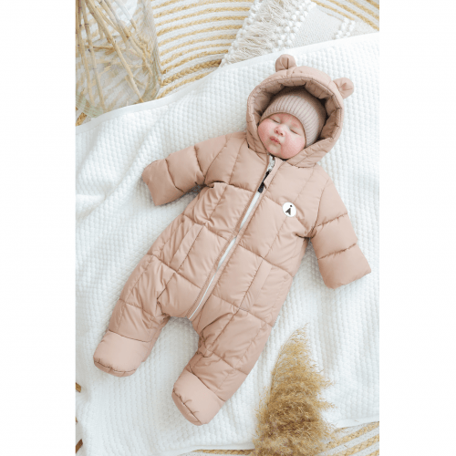 Зимний комбинезон для новорожденных Magbaby Marco 0 - 12 мес Коричневый 133600