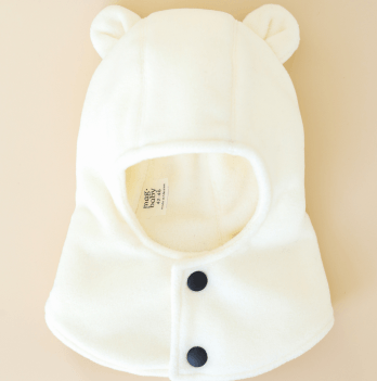 Демисезонная шапка шлем для новорожденных MagBaby Yumi 0 - 6 лет Молочный 133965