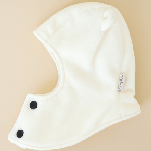 Демисезонная шапка шлем для новорожденных MagBaby Yumi 0 - 6 лет Молочный 133965