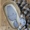 Евро пеленка кокон на липучках и шапка для новорожденных Magbaby Каспер безразмерная Серый 100302