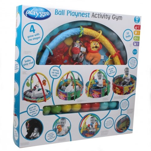 Развивающий коврик Playgro, Бассейн, 0184007