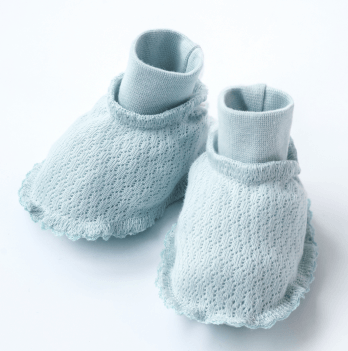 Пинетки Magbaby Honey 0 - 12 мес Трикотаж трансферли Светло-голубой 134528