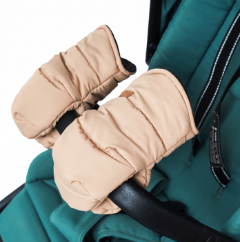 Детские рукавицы на коляску на флисе Magbaby Sante Мокко 136151