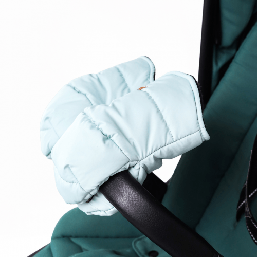 Детские рукавицы на коляску на флисе Magbaby Sante Сизый 136149