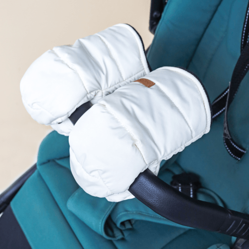 Детские рукавицы на коляску на флисе Magbaby Sante Молочный 136150