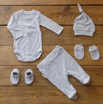 Набор одежды для новорожденных Magbaby Wind Серый