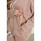 Худи для беременных и кормящих с начесом Lullababe Buffalo Beige Бежевый LB14BF140