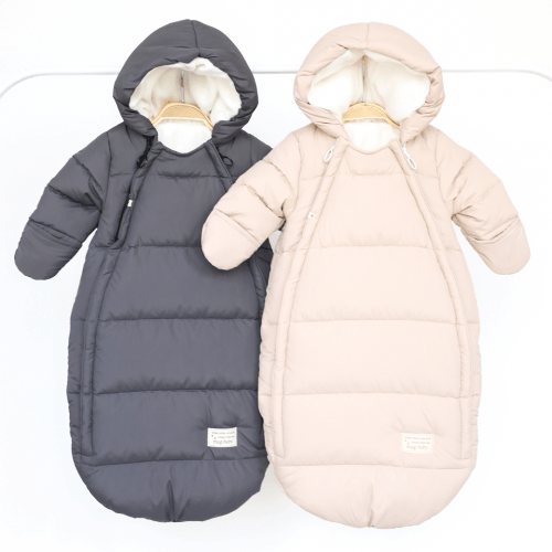 Зимний комбинезон конверт для новорожденных Magbaby Zuma 0 - 6 мес Мокко 120455