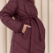 Зимняя куртка для беременных 2 в 1 Lullababe Malmo Бордовый LB01ML117