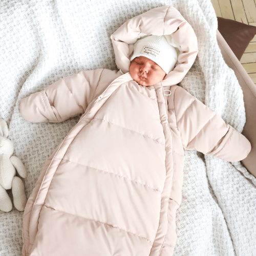 Зимний комбинезон конверт для новорожденных Magbaby Zuma 0 - 6 мес Мокко 120455