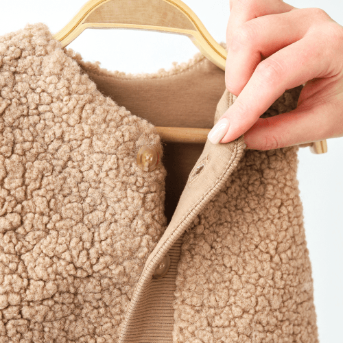 Меховая жилетка детская Magbaby Tino 0 - 24 мес Искусственный мех Коричневый 134275