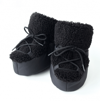 Пинетки сапожки Magbaby Buff 0 - 12 мес Черный 134254