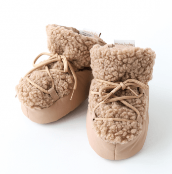 Пинетки сапожки Magbaby Buff 0 - 12 мес Коричневый 134252