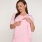 Пижама для беременных и кормящих мам Lullababe Paleromo Розовый LB11PL124