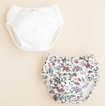 Тренировочные трусики детские 2 шт Magbaby Kamil Цветы Молочный/Зеленый 132312