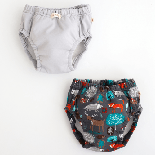 Тренировочные трусики детские 2 шт Magbaby Kamil Лес Серый 132309