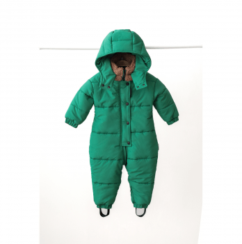 Зимний комбинезон детский MagBaby Oliver 9 - 24 мес Плащевка Зеленый 105064
