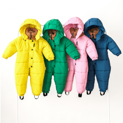 Зимний комбинезон детский MagBaby Oliver 2 - 6 лет Плащевка Зеленый 105067