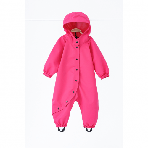 Дождевик комбинезон детский Magbaby Stormy 1 - 6 лет Плащевка Малиновый 135013