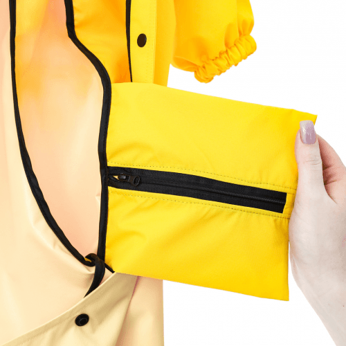 Дождевик комбинезон детский Magbaby Stormy 1 - 6 лет Плащевка Желтый 134985