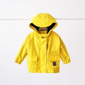 Демисезонная куртка детская грязепруф Magbaby Korin 2-5 лет Желтый 101113