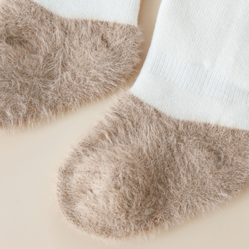 Детские носки Magbaby Fluffy 0 - 12 мес Хлопок Коричневый 107725