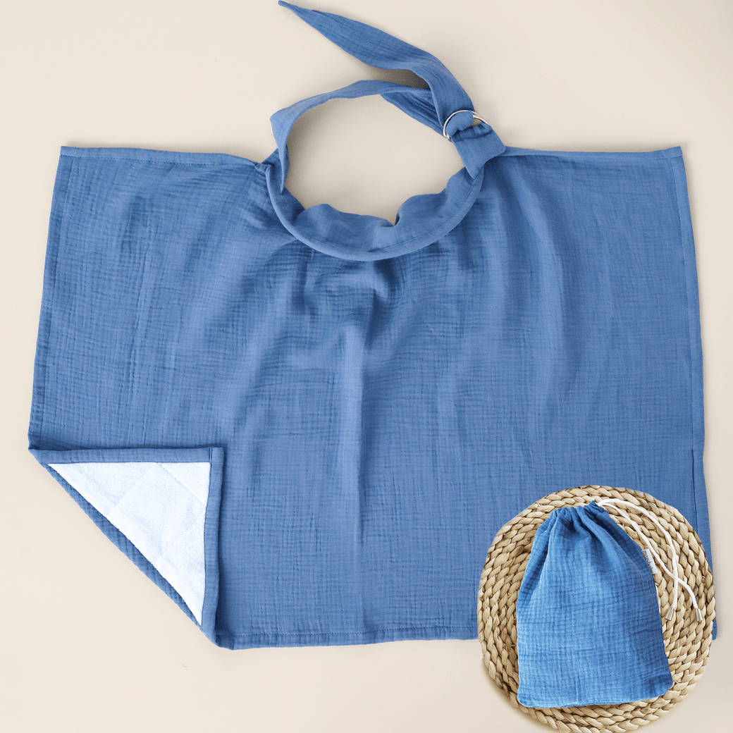 Муслиновая накидка для кормления грудью Magbaby Синий 134656