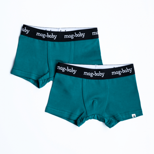 Детские трусы на мальчика 2 шт Magbaby Marco 1,5 - 6 лет Изумрудный 132625