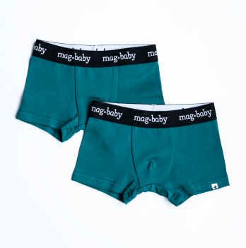 Детские трусы на мальчика 2 шт Magbaby Marco 1,5 - 6 лет Изумрудный 132625