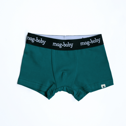 Детские трусы на мальчика 2 шт Magbaby Marco 1,5 - 6 лет Изумрудный 132625