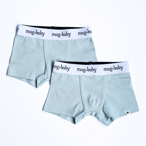 Детские трусы на мальчика 2 шт Magbaby Marco 1,5 - 6 лет Сизый 132635