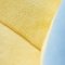 Конверт на выписку ELA Textile&Toys Листик Велюр Желтый/Голубой 90х95 см EL001YB