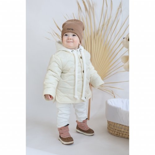Детская куртка демисезонная Magbaby Gree 9 мес - 1,5 лет Молочный 108166