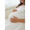 Ночнушка для беременных и кормящих Lullababe Nicole Молочный LB11NC119