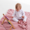 Человечек детский ELA Textile&Toys Сердечки 1 - 3 лет Интерлок Белый/Розовый RP001HT