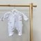 Человечек для новорожденных ELA Textile&Toys Рыбки 0 - 3 лет Интерлок Белый/Розовый/Бирюзовый JS002FS
