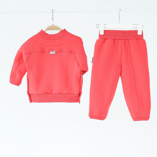 Детский костюм на флисе Magbaby Noemi 9 - 24 мес Коралловый 133721