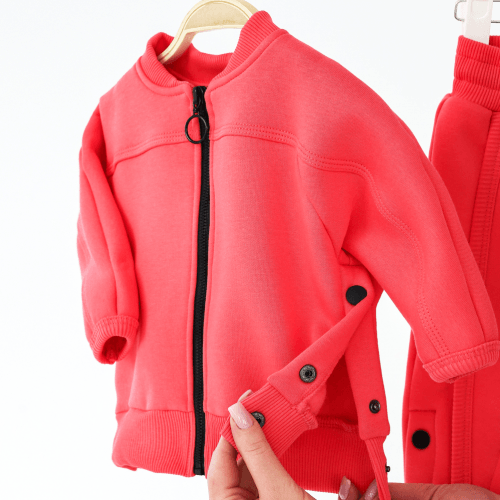 Детский костюм на флисе Magbaby Noemi 9 - 24 мес Коралловый 133721