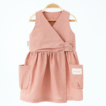 Летнее платье на девочку Magbaby Lily 1 - 6 лет Муслин Кирпичный 135286