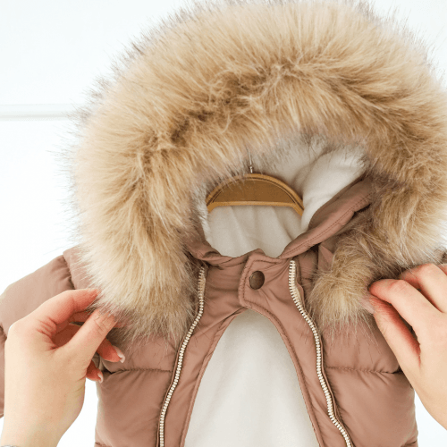 Зимний комбинезон для новорожденных Magbaby Nikola 0 - 12 мес Мокко 133640