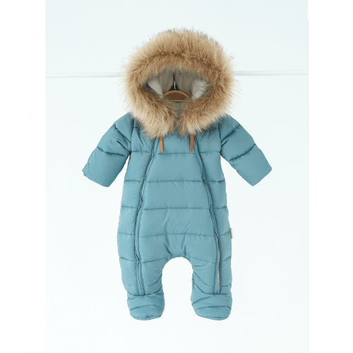 Зимний комбинезон для новорожденных Magbaby Nikola 0 - 12 мес Голубой 133644