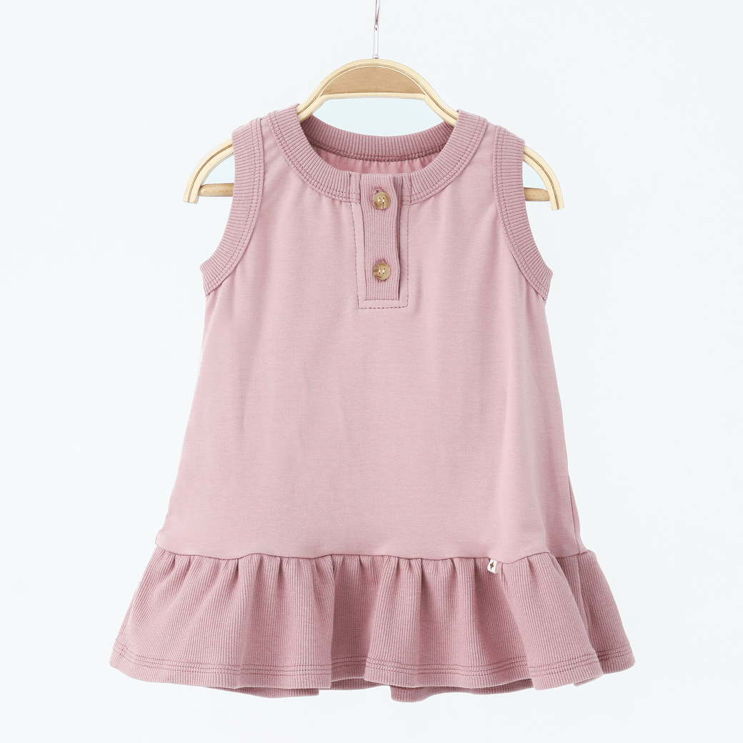 Летнее платье на девочку Magbaby Sandra 1 - 6 лет Стрейтч-кулир Пыльная роза 135258