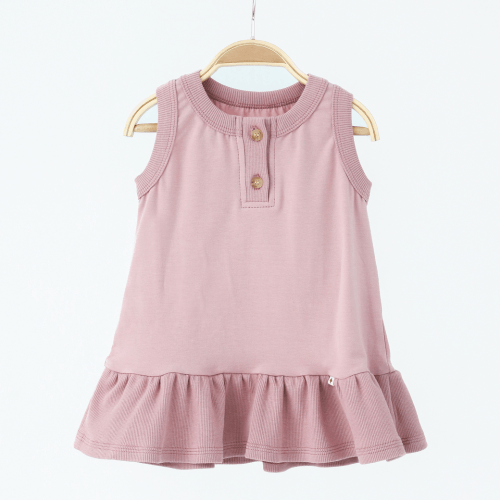 Летнее платье на девочку Magbaby Sandra 1 - 6 лет Стрейтч-кулир Пыльная роза 135258