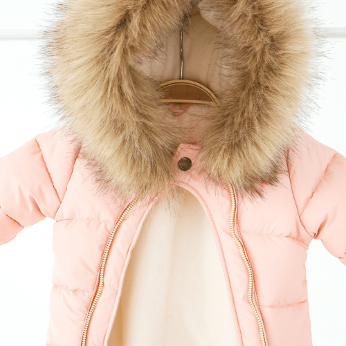 Зимний комбинезон для новорожденных Magbaby Nikola 0 - 12 мес Пудровый 133648