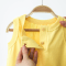 Летнее платье на девочку Magbaby Sandra 1 - 6 лет Стрейтч-кулир Желтый 135272